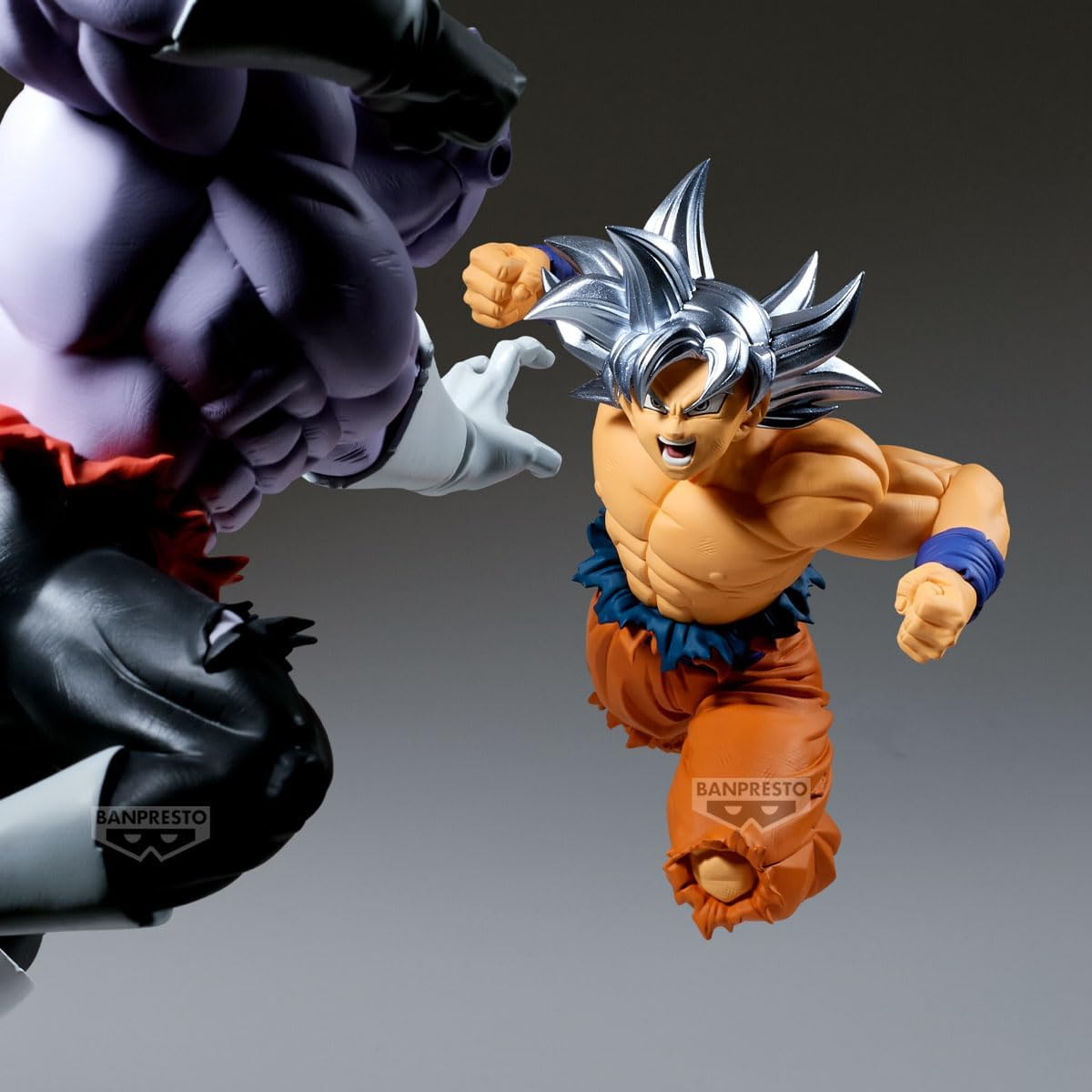 Banpresto, Match Makers Figure: Dragon Ball Super , Jiren vs Son Goku Ultra Instinct 龍珠超 吉連 vs 自在極意悟空