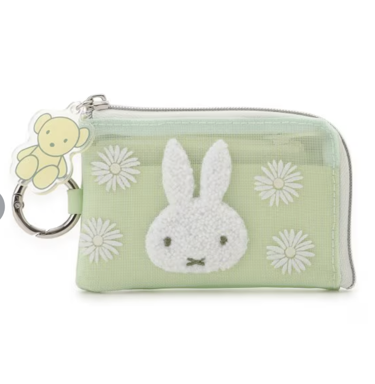 🐰💚 開心果及薰衣草系列 💜 " 多用途zipper網袋仔 " ( 📦 大約4月底 ～5月底到貨, 若遇到缺貨或其它因素貨期會延遲 ）