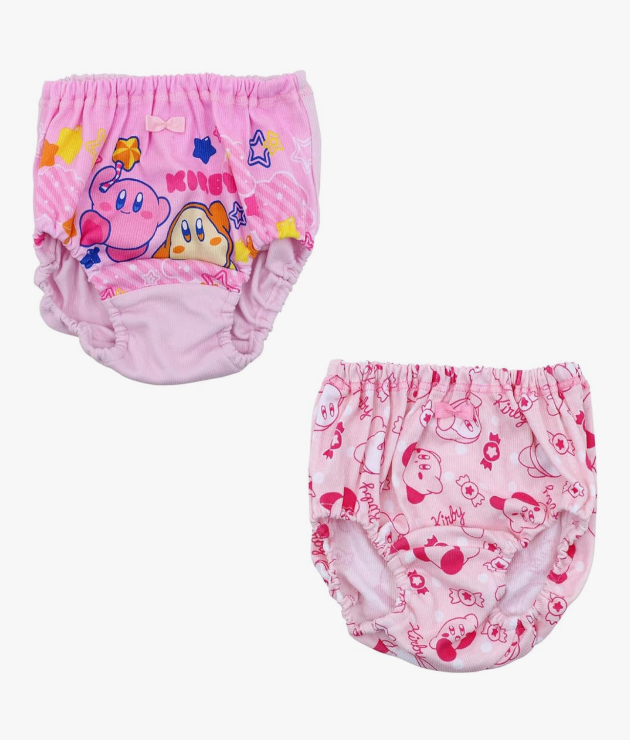 🇯🇵預訂 日本直送🇯🇵星之卡比人物圖案絲帶女童內褲兩件套裝