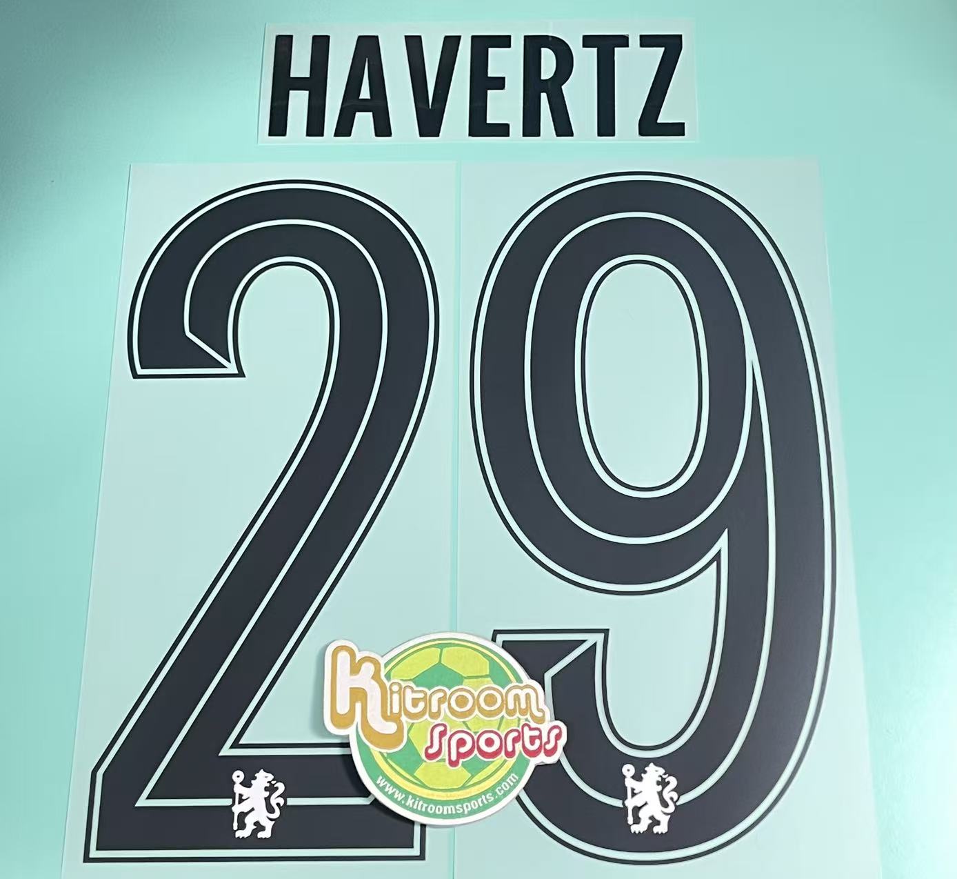 2022-23 Chelsea 3RD UCL Nameset #29 HAVERTZ