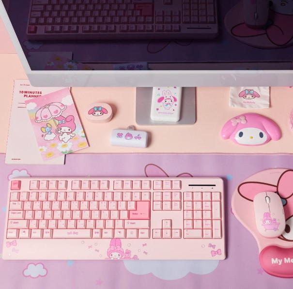 [ 韓國 Sanrio ] 無線keyboard, mouse set