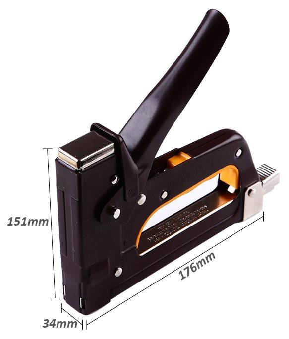 Max Gun Tacker TG-A – Compact Heavy Duty Stapler Gun | Lightweight, Durable & Easy to Use | Compatible with No.3, T3-10MB, T3-13MB, T3-13H Staples