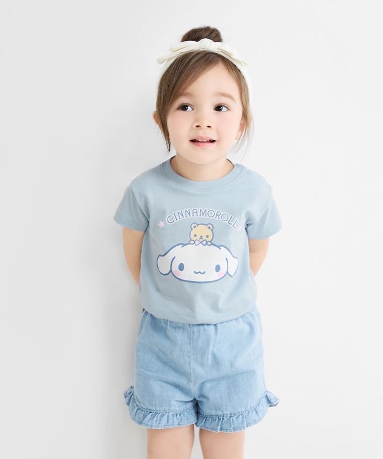 💚預訂 台灣直送💚Sanrio三色人物印花純棉短袖T恤