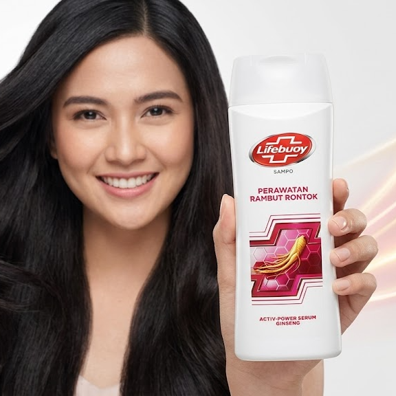 PERAWATAN RAMBUT RONTOK - Lifebuoy Shampoo 170ml / 340ml 