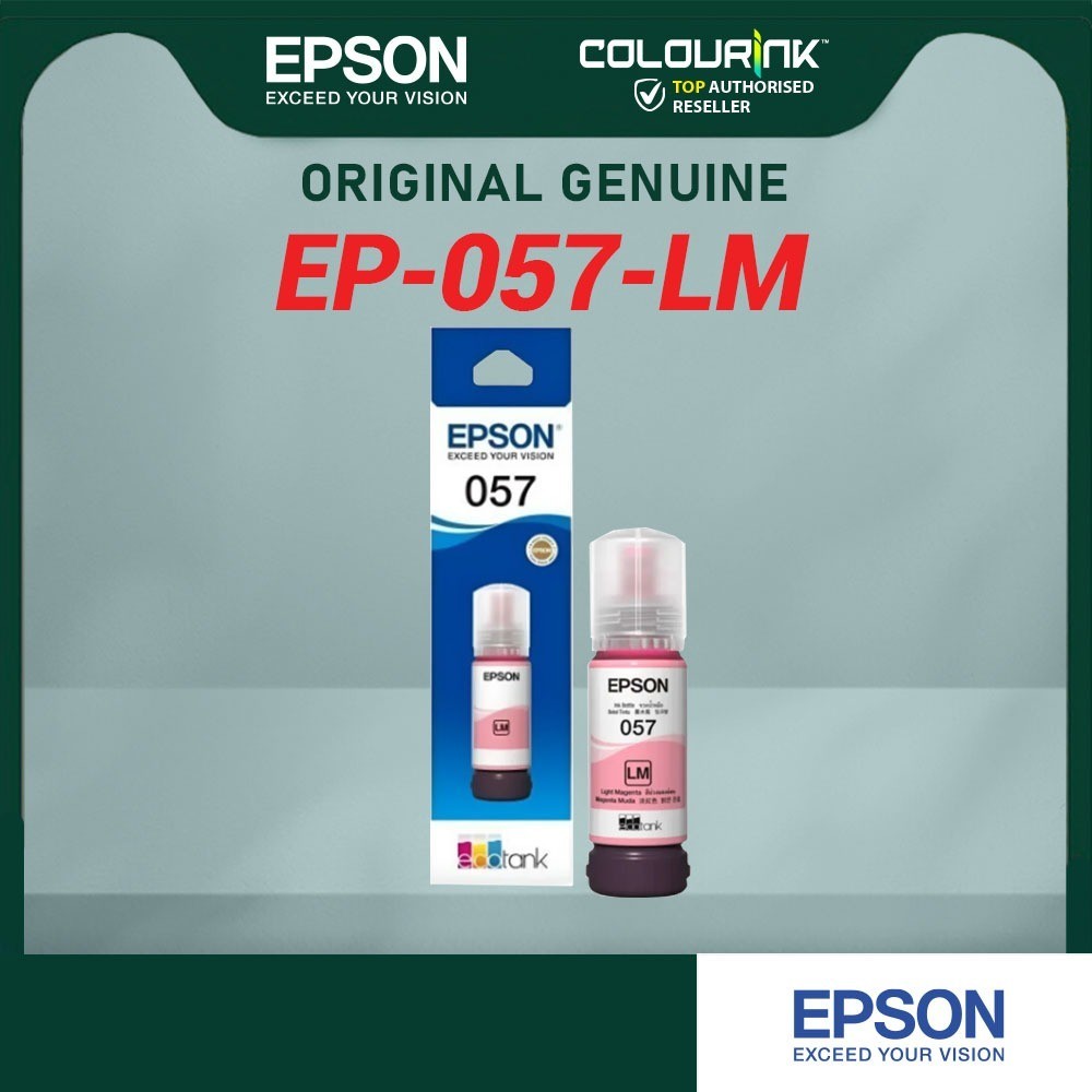 Epson 057 Series Ink Bottle For Printer L8050 L18050 C13T09D100 D200 D300 D400 D500 D600